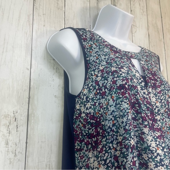 41 Hawthorn Clearwater Mixed Media Surplice Top Extra Small - Picture 4 of 10